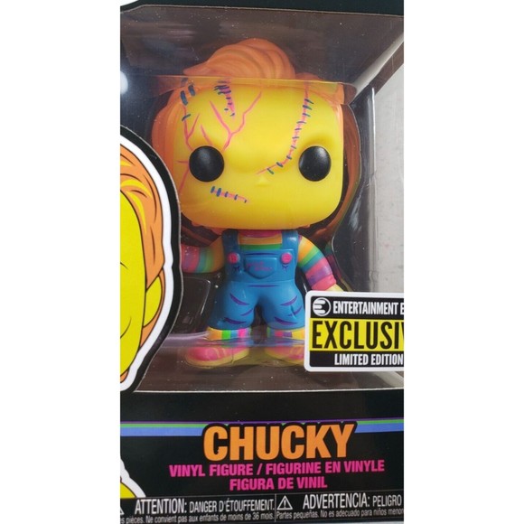 MINT Child's Play Chucky Black Light Funko Pop! Vinyl Figure #315 - Picture 3 of 13